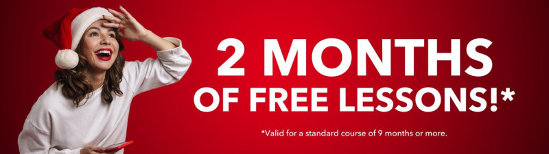 2 months of free courses!