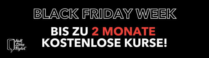 Black Friday Week - Wall Street English