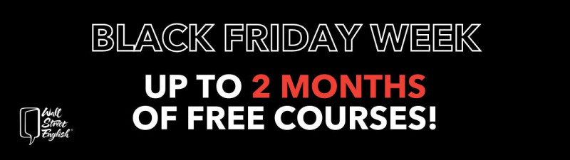 Black Friday Week - Wall Street English