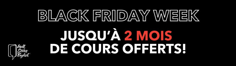 Black Friday Week - Wall Street English