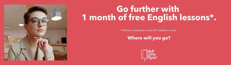 1 month free - Wall Street English