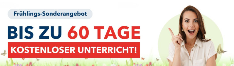 Frühlingsangebot - Wall Street English