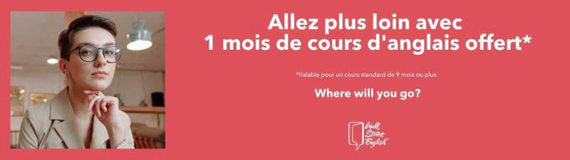 1 mois offert - Wall Street English